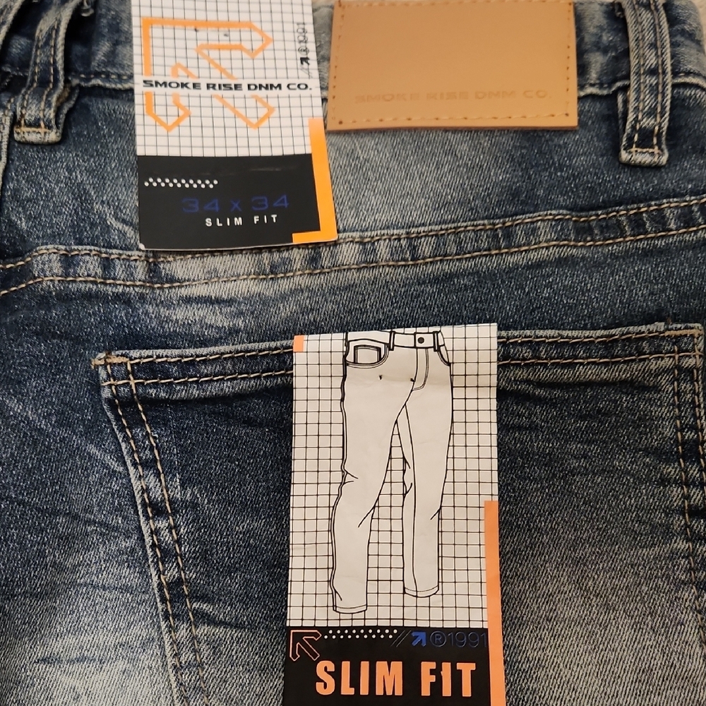 Smoke Rise Distressed Jeans - Picture 10 of 16